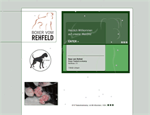 Tablet Screenshot of boxer-vom-rehfeld.de